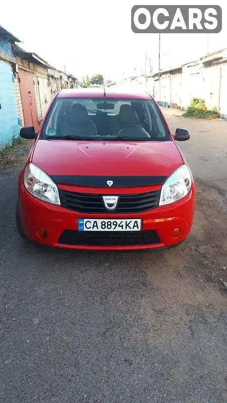 Хэтчбек Dacia Sandero 2009 1.4 л. Ручная / Механика обл. Черкасская, Черкассы - Фото 1/8