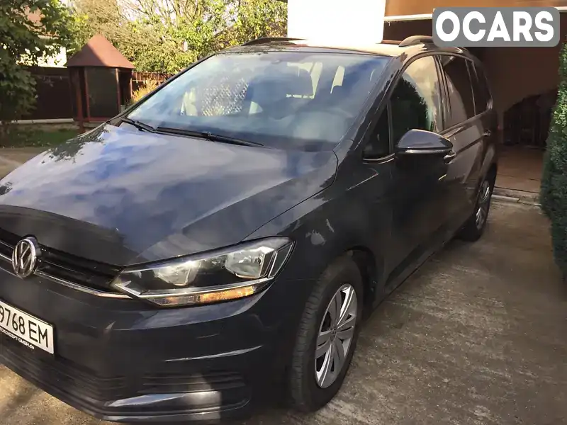 Микровэн Volkswagen Touran 2016 1.6 л. Ручная / Механика обл. Ивано-Франковская, Ивано-Франковск - Фото 1/20