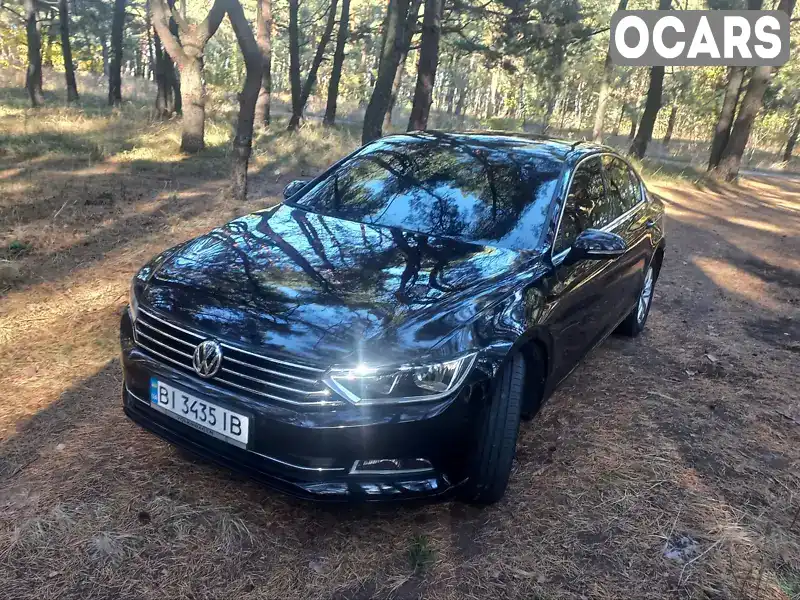 Седан Volkswagen Passat 2017 1.6 л. Автомат обл. Полтавская, Кременчуг - Фото 1/13