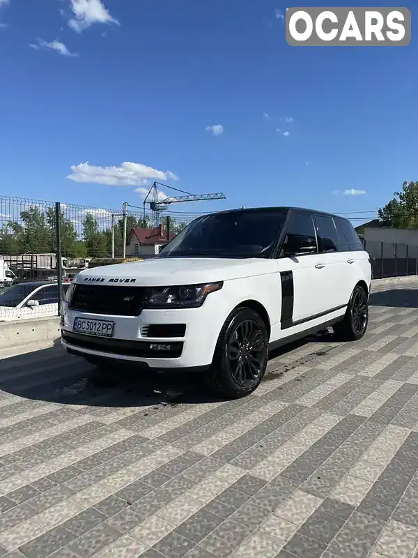 Позашляховик / Кросовер Land Rover Range Rover 2016 3 л. обл. Львівська, Львів - Фото 1/21