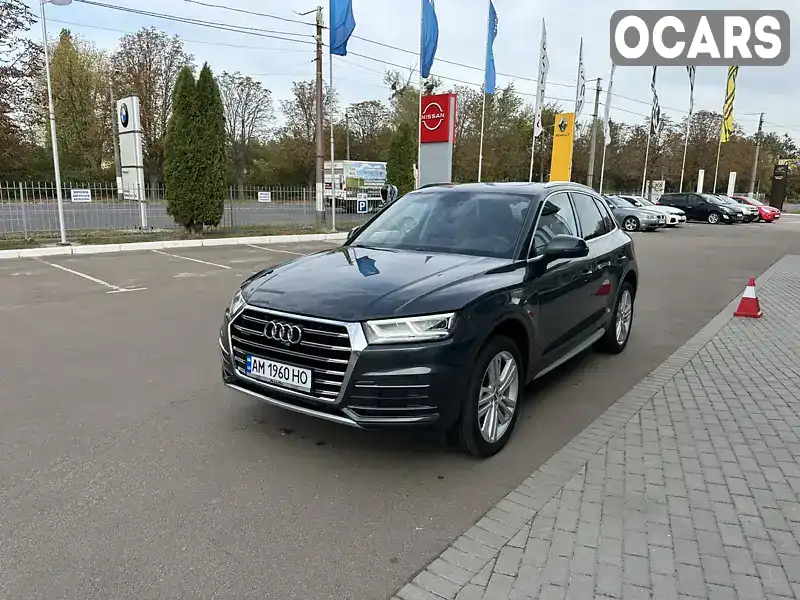 Внедорожник / Кроссовер Audi Q5 2018 2 л. Автомат обл. Житомирская, Житомир - Фото 1/21