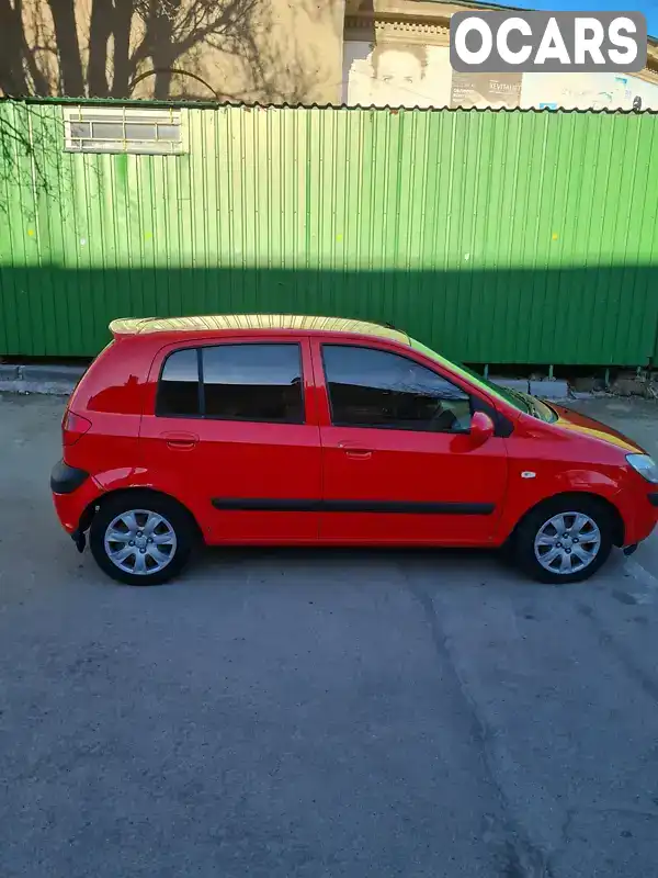 Хэтчбек Hyundai Getz 2008 1.4 л. Автомат обл. Запорожская, Запорожье - Фото 1/18