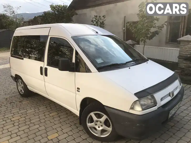 Минивэн Fiat Scudo 2000 1.9 л. Ручная / Механика обл. Ивано-Франковская, Косов - Фото 1/21