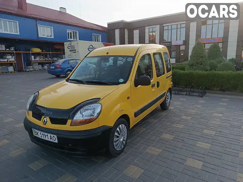 Мінівен Renault Kangoo 2003 null_content л. Ручна / Механіка обл. Рівненська, Рокитне - Фото 1/10