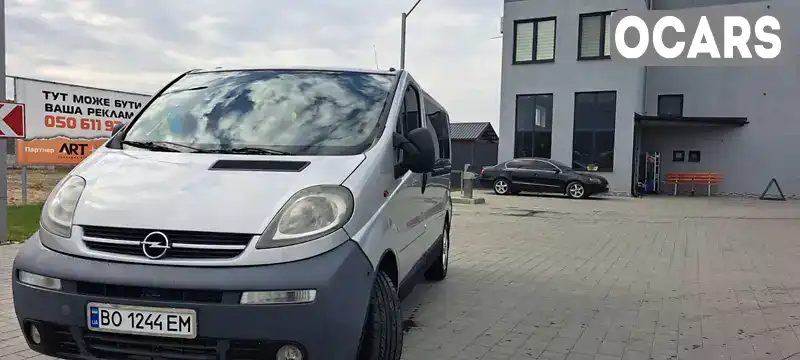 Мінівен Opel Vivaro 2004 1.9 л. Ручна / Механіка обл. Закарпатська, Виноградів - Фото 1/18