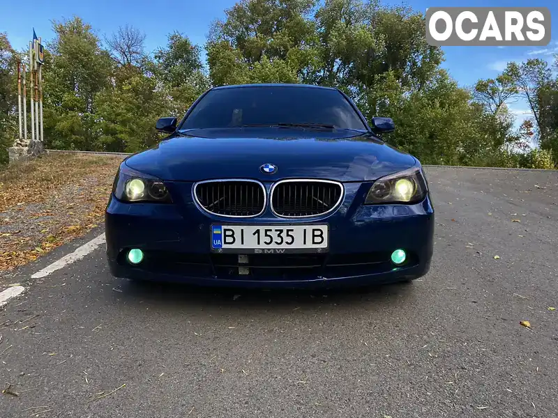 Седан BMW 5 Series 2005 2.5 л. Автомат обл. Харьковская, Красноград - Фото 1/21