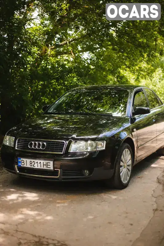 Седан Audi A4 2001 1.6 л. Ручная / Механика обл. Полтавская, Оржица - Фото 1/10