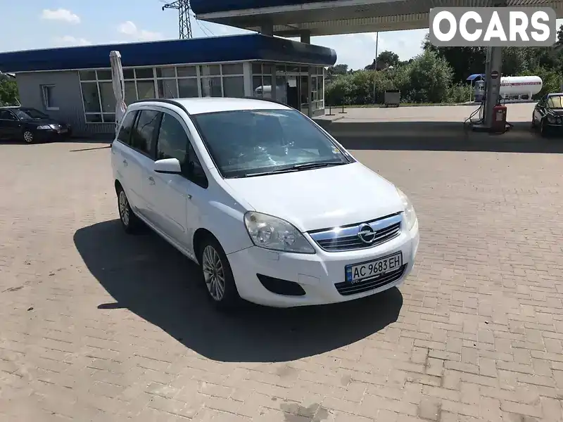 Минивэн Opel Zafira 2008 1.91 л. Ручная / Механика обл. Волынская, Локачи - Фото 1/13