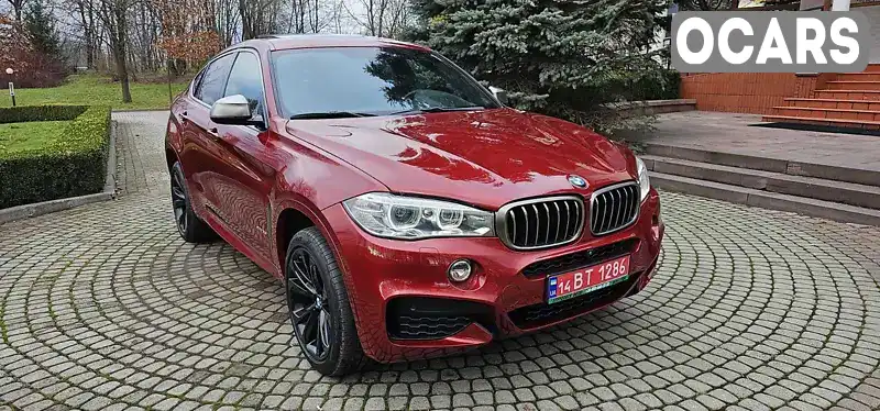 Позашляховик / Кросовер BMW X6 2017 3 л. Автомат обл. Львівська, Львів - Фото 1/21