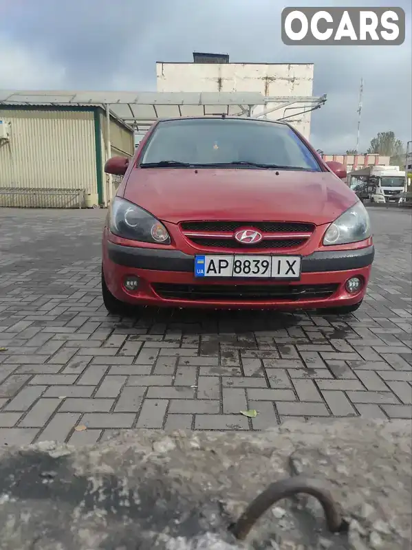 Хетчбек Hyundai Getz 2007 1.6 л. Автомат обл. Запорізька, Запоріжжя - Фото 1/14