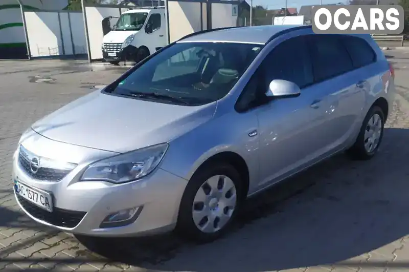 Універсал Opel Astra 2012 1.7 л. Ручна / Механіка обл. Волинська, Нововолинськ - Фото 1/19