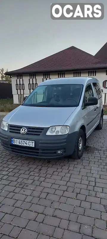 Мінівен Volkswagen Caddy 2010 2 л. Ручна / Механіка обл. Полтавська, Полтава - Фото 1/10