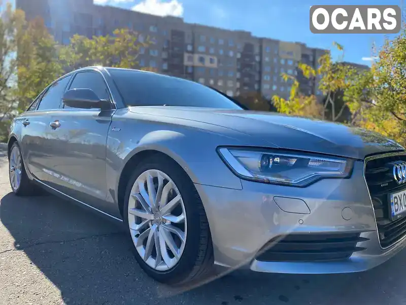 Седан Audi A6 2013 3 л. Автомат обл. Хмельницька, Хмельницький - Фото 1/21