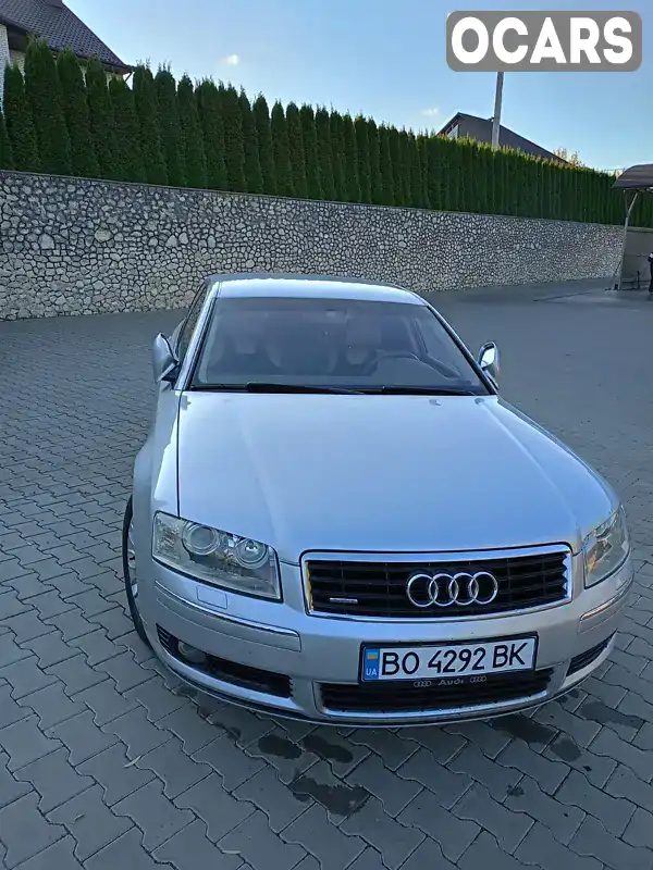 Седан Audi A8 2003 3.7 л. Автомат обл. Тернопільська, Підволочиськ - Фото 1/21