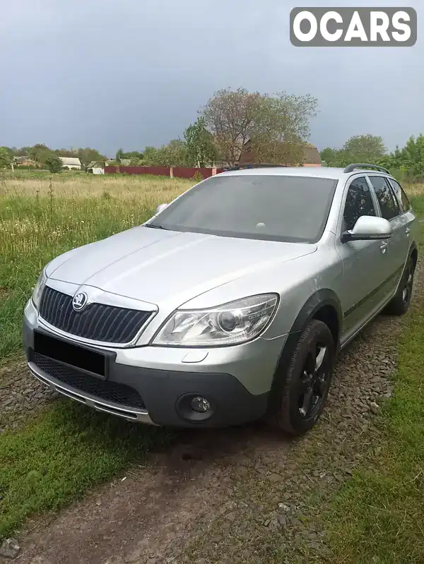 Универсал Skoda Octavia Scout 2010 2 л. Ручная / Механика обл. Винницкая, Козятин - Фото 1/21