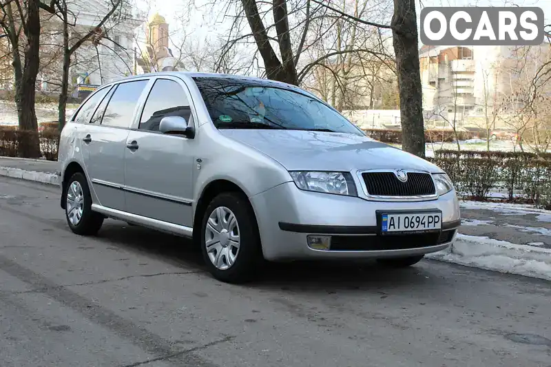 Універсал Skoda Fabia 2001 1.4 л. Автомат обл. Київська, Київ - Фото 1/21