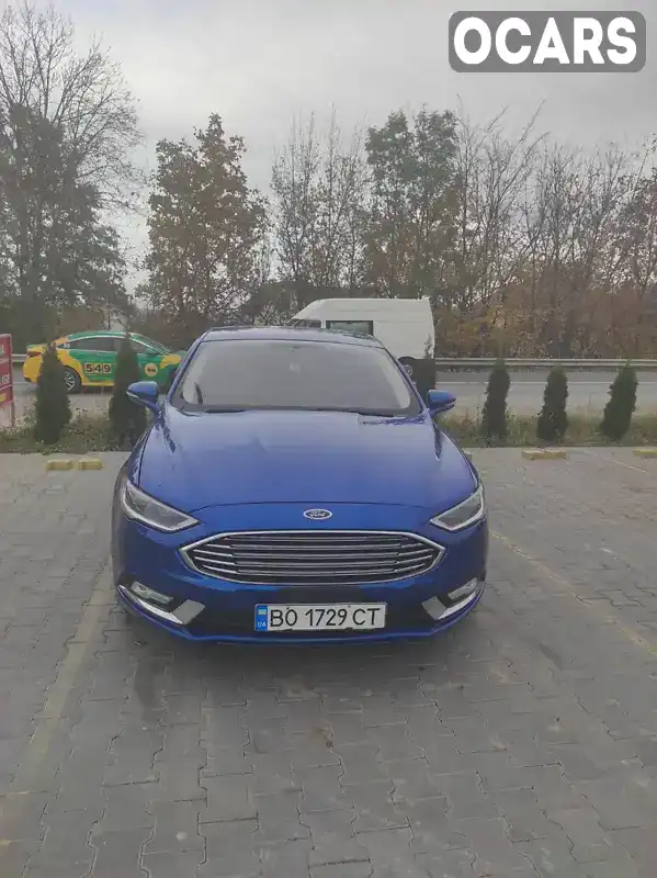 Седан Ford Fusion 2017 2 л. Автомат обл. Тернопольская, Тернополь - Фото 1/15