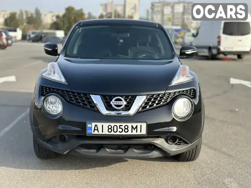 Позашляховик / Кросовер Nissan Juke 2015 1.62 л. Варіатор обл. Київська, Вишневе - Фото 1/17