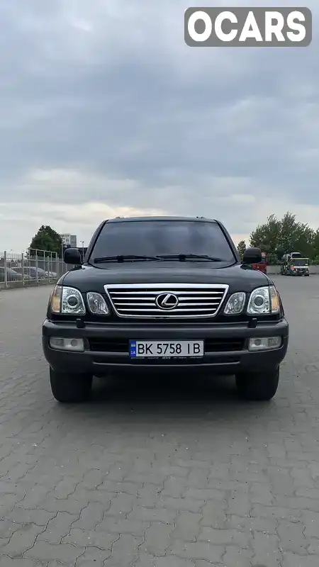 Позашляховик / Кросовер Lexus LX 2003 4.66 л. Автомат обл. Рівненська, Сарни - Фото 1/21