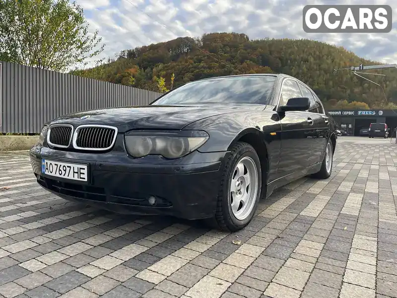 Седан BMW 7 Series 2004 3.9 л. Автомат обл. Закарпатская, Свалява - Фото 1/19