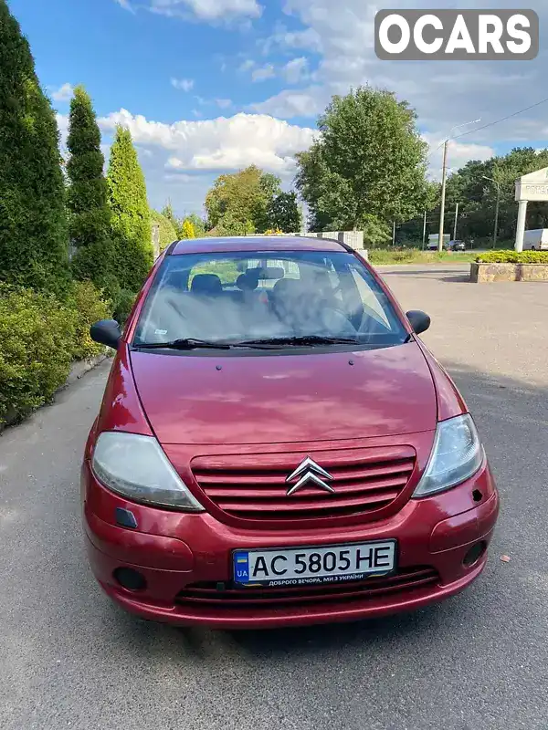 Хэтчбек Citroen C3 2005 1.36 л. Ручная / Механика обл. Волынская, Луцк - Фото 1/9