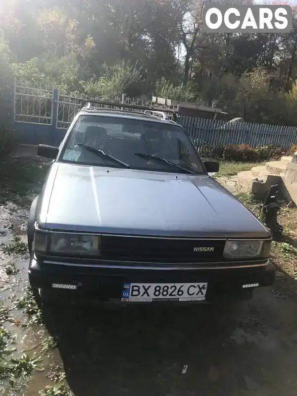 Универсал Nissan Bluebird 1989 2 л. Ручная / Механика обл. Черновицкая, Черновцы - Фото 1/11