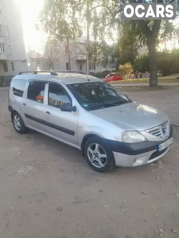 Седан Dacia Logan 2007 1.6 л. Ручна / Механіка обл. Полтавська, Кременчук - Фото 1/15