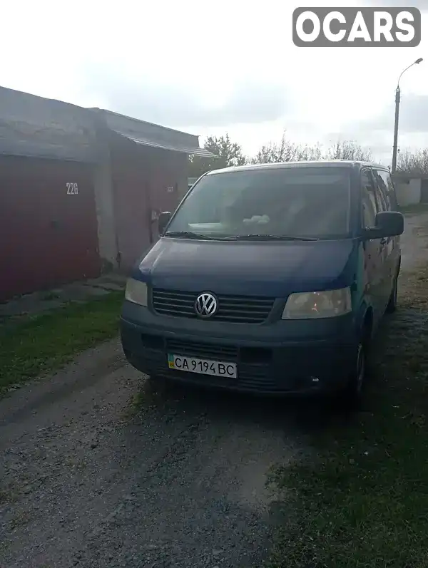 Минивэн Volkswagen Transporter 2006 2.5 л. Ручная / Механика обл. Черкасская, Черкассы - Фото 1/12