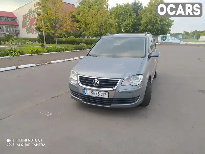 Мінівен Volkswagen Touran 2008 1.98 л. Ручна / Механіка обл. Івано-Франківська, Долина - Фото 1/21