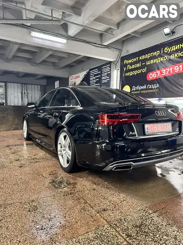 Седан Audi A6 2015 2.97 л. Автомат обл. Львовская, Львов - Фото 1/21