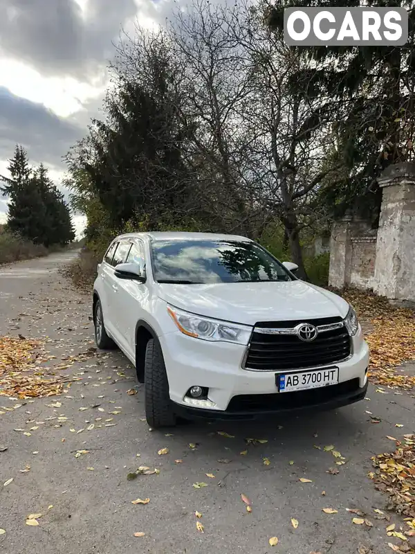 Внедорожник / Кроссовер Toyota Highlander 2016 2.67 л. Автомат обл. Винницкая, Немиров - Фото 1/13