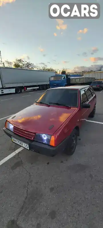 Хэтчбек ВАЗ / Lada 2109 1989 1.6 л. Ручная / Механика обл. Днепропетровская, Днепр (Днепропетровск) - Фото 1/17