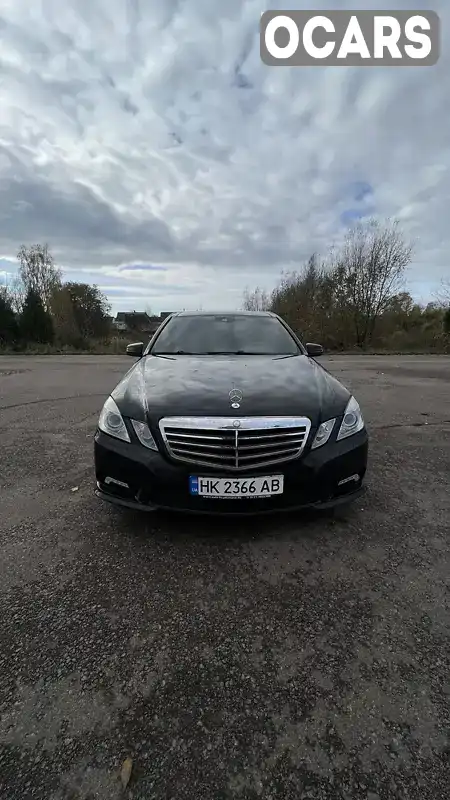 Седан Mercedes-Benz E-Class 2009 3 л. Автомат обл. Ровенская, Костополь - Фото 1/13