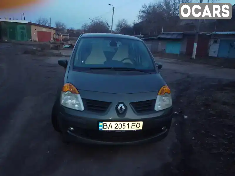 Хэтчбек Renault Modus 2004 1.6 л. Ручная / Механика обл. Кировоградская, Кропивницкий (Кировоград) - Фото 1/10