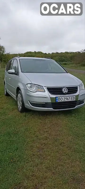 Минивэн Volkswagen Touran 2010 1.4 л. Ручная / Механика обл. Тернопольская, Теребовля - Фото 1/21