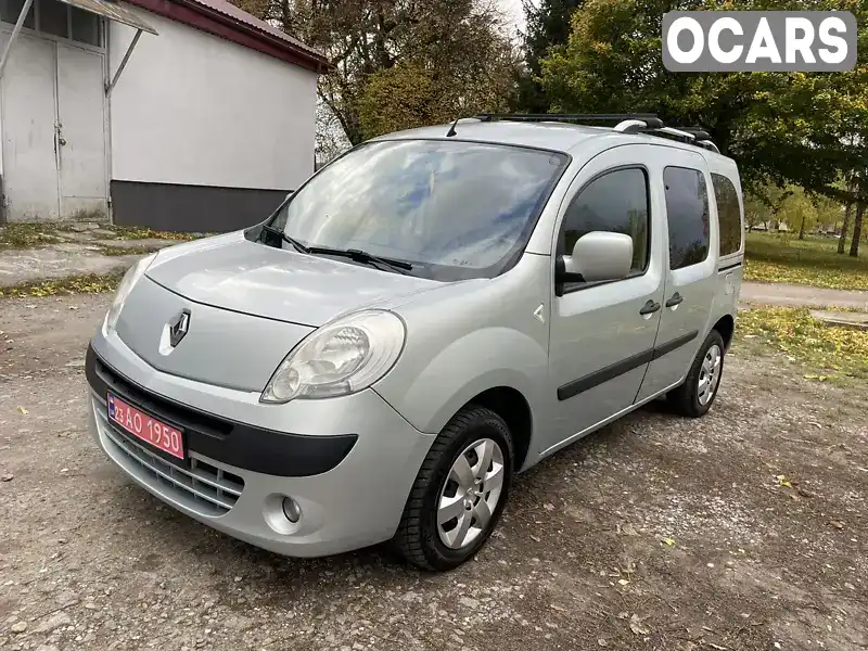 Мінівен Renault Kangoo 2008 1.6 л. Ручна / Механіка обл. Хмельницька, Красилів - Фото 1/21