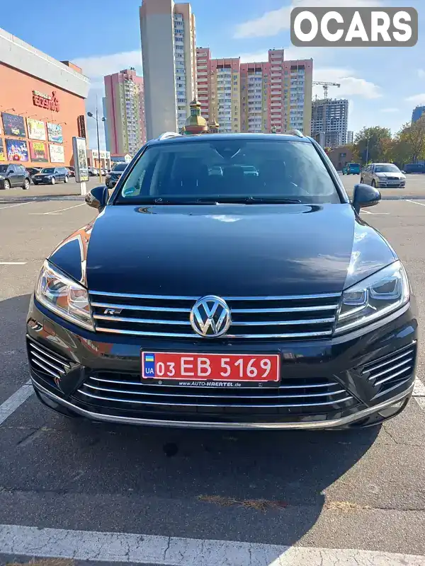 Позашляховик / Кросовер Volkswagen Touareg 2015 3 л. Автомат обл. Київська, Бровари - Фото 1/21