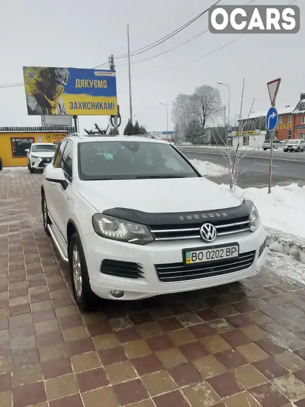 Позашляховик / Кросовер Volkswagen Touareg 2014 2.97 л. Автомат обл. Тернопільська, Тернопіль - Фото 1/21