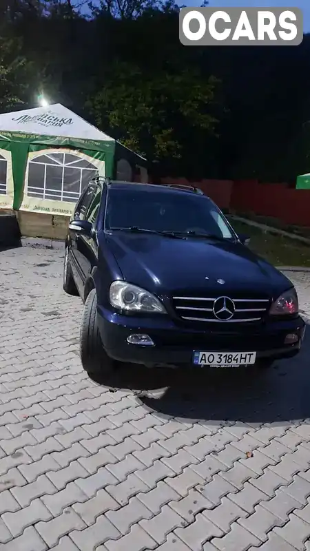 Позашляховик / Кросовер Mercedes-Benz M-Class 2002 2.7 л. Автомат обл. Закарпатська, Тячів - Фото 1/16