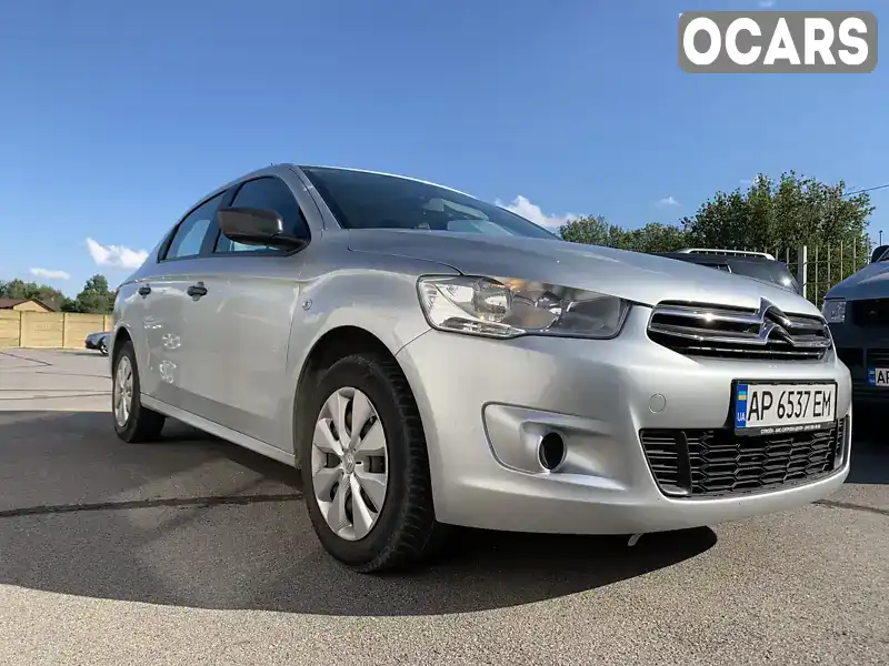 Седан Citroen C-Elysee 2014 1.2 л. Автомат обл. Запорожская, Запорожье - Фото 1/12