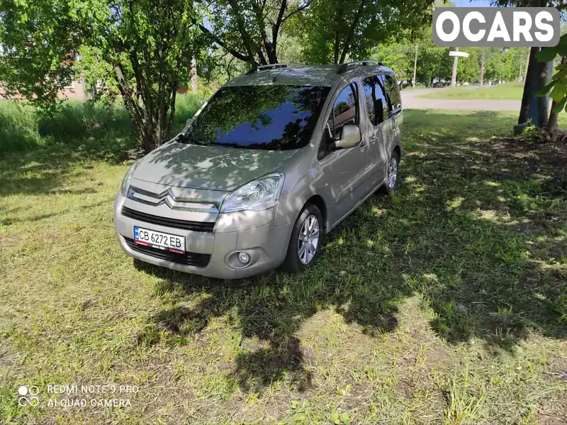 Мінівен Citroen Berlingo 2011 1.6 л. Ручна / Механіка обл. Чернігівська, Ніжин - Фото 1/11