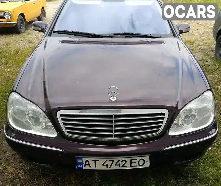 Седан Mercedes-Benz S-Class 2000 4.3 л. Автомат обл. Ивано-Франковская, Калуш - Фото 1/11