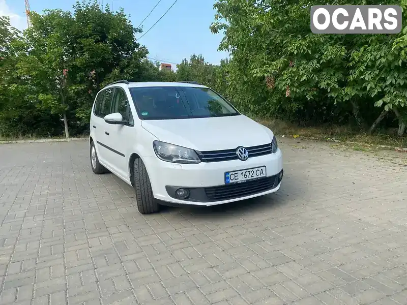 Микровэн Volkswagen Touran 2012 1.6 л. Автомат обл. Черновицкая, Черновцы - Фото 1/10