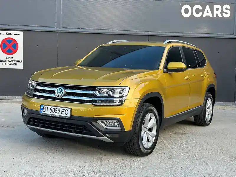 Позашляховик / Кросовер Volkswagen Atlas 2018 3.6 л. Автомат обл. Київська, Київ - Фото 1/21