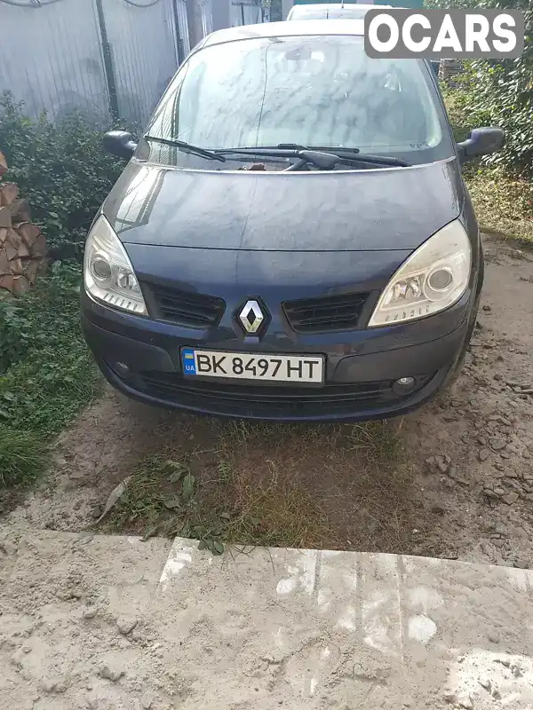 Минивэн Renault Megane Scenic 2007 1.9 л. Ручная / Механика обл. Ровенская, Дубно - Фото 1/5