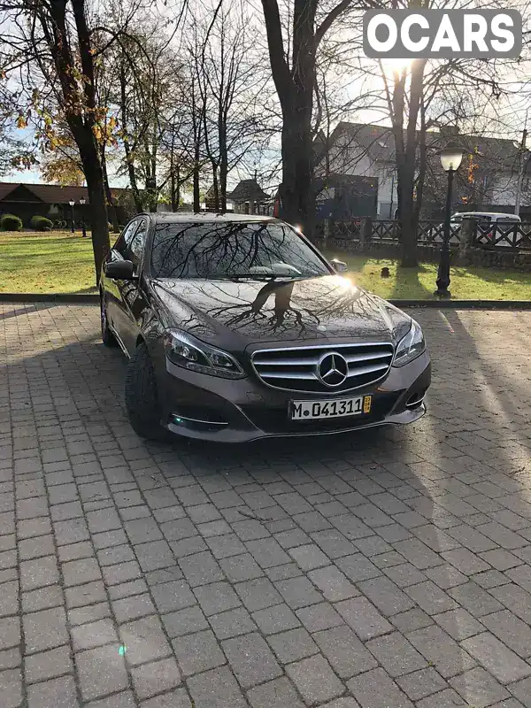 Седан Mercedes-Benz E-Class 2014 2.2 л. Автомат обл. Ивано-Франковская, Калуш - Фото 1/21