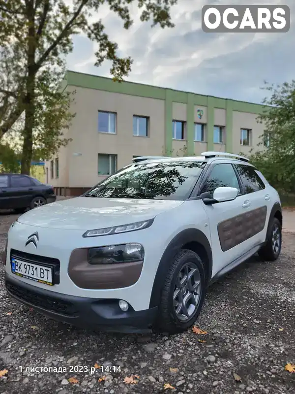 Внедорожник / Кроссовер Citroen C4 Cactus 2017 1.56 л. Робот обл. Ровенская, Ровно - Фото 1/11