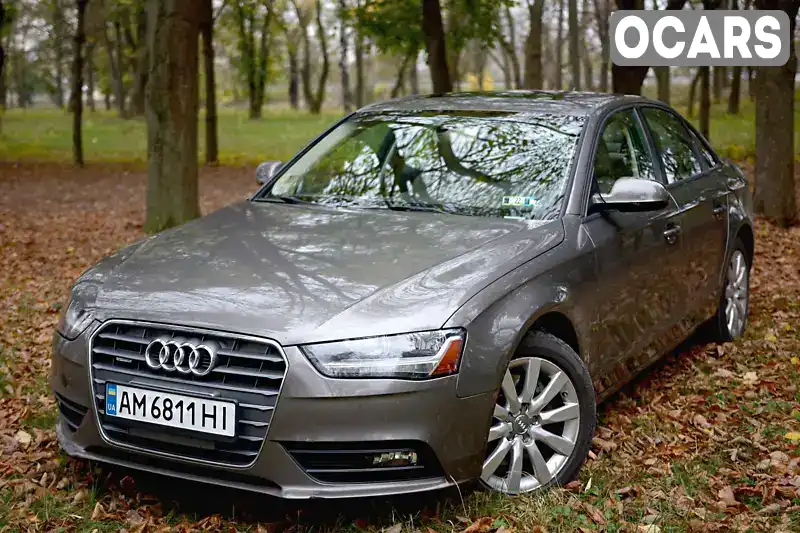 Седан Audi A4 2014 1.98 л. Автомат обл. Винницкая, Ямполь - Фото 1/20