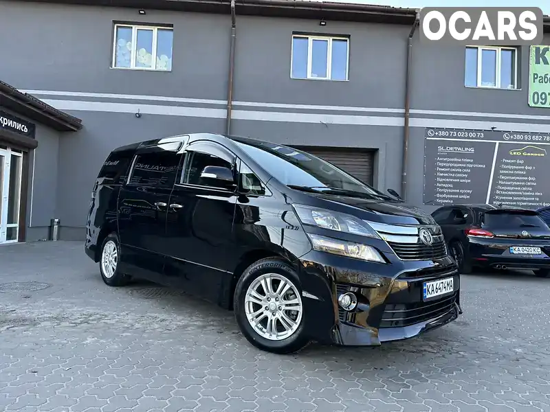 Минивэн Toyota Vellfire 2014 2.36 л. Автомат обл. Киевская, Киев - Фото 1/21