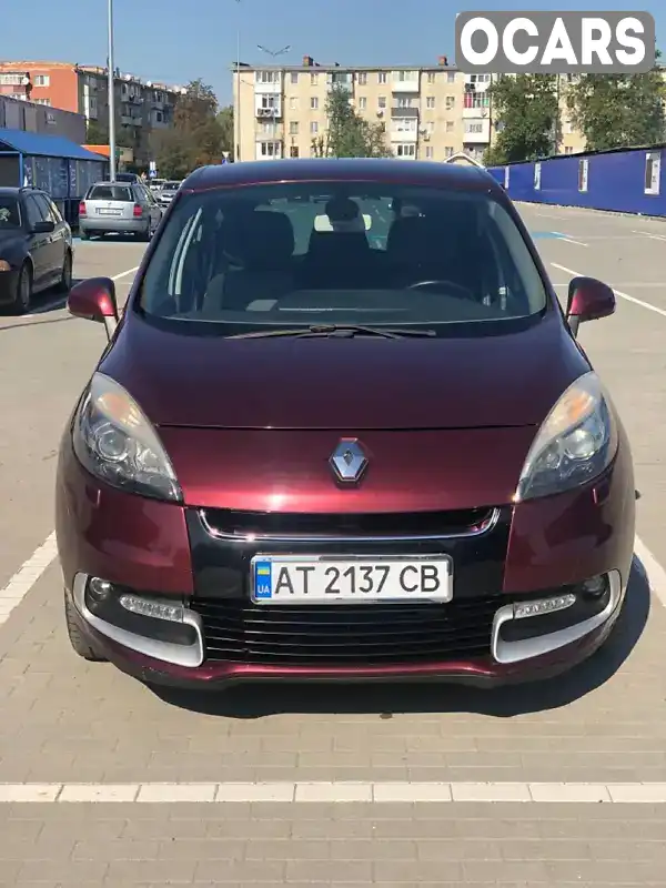 Минивэн Renault Scenic 2013 2 л. Вариатор обл. Ивано-Франковская, Калуш - Фото 1/21